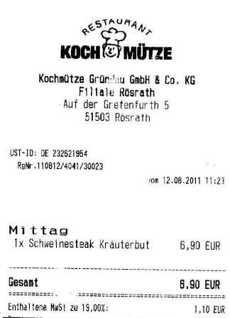 malr Hffner Kochmtze Restaurant